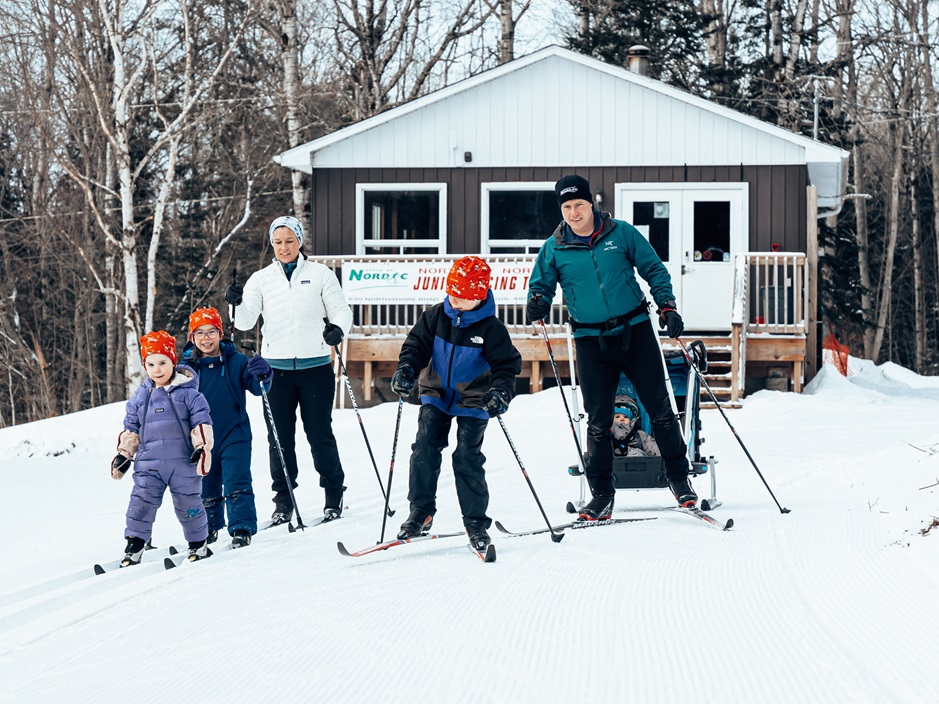 cross country skiing North Bay Nordic